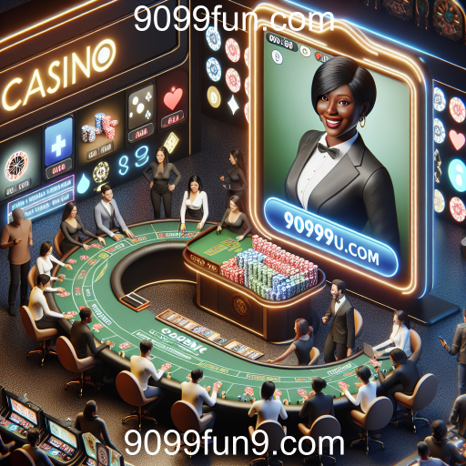 A Experiência Imersiva dos Jogos Ao Vivo em 9099fun.com